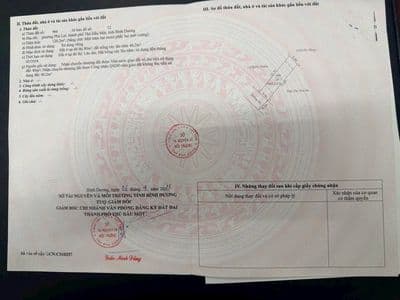 Bán đất 5x22 thổ cư 80% Huỳnh Văn Lũy, Thủ Dầu Một