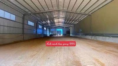 Cho thuê kho 300m2 gần ngã tư Hòa Lân - Thuận An