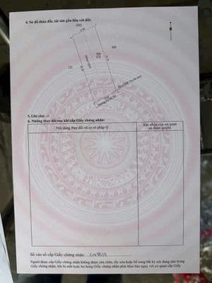 Bán đất 632m2 ngang 15m đường 4m, giá 6.5 tỷ