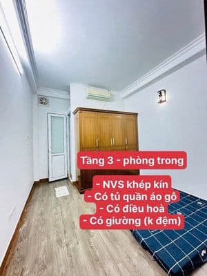 Cho thuê nhà 35m x 3 tầng, 3 ngủ, 3VS, đủ nội thất, Tây Hồ