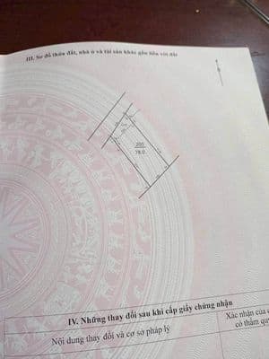 Bán đất 78m2 Thắng Trí, Sóc Sơn, Hà Nội - MT 5.9m