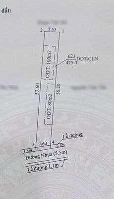 Bán đất 425m2 Lê Hồng Phong, Phú Hoà, Bình Dương