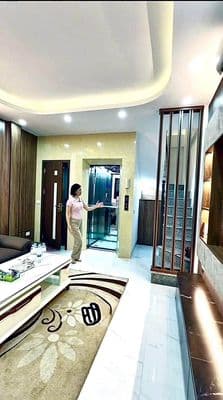 Nhà Nguyễn Đức Cảnh, Hoàng Mai, 7 tầng thang máy, full nội thất