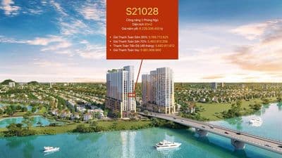 Căn góc 3PN view sông Hàn - SPANA TOWER - Đà Nẵng