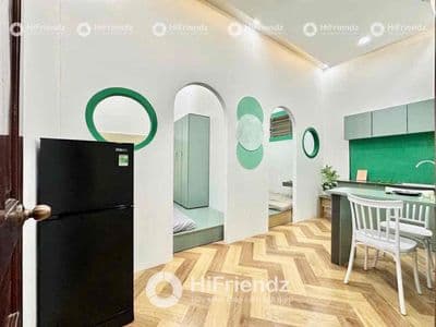 Cho thuê 2pn giá rẻ full nội thất, free xe - gần đh văn hiến, đầm sen