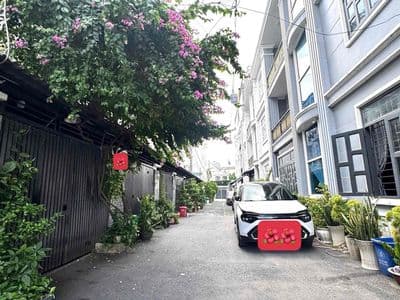 HXH TX25, Thới An, ngay chợ Thạnh Xuân, 4x13.5, 3 tầng BTCT chắc chắn