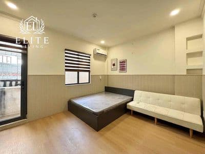 trống sẵn siêu phẩm studio mới full nội thất cửa sổ mặt tiền Quận 5