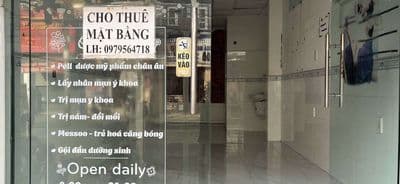Cho thuê mặt bằng kinh doanh, buôn bán