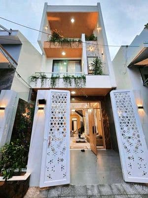 Cho thuê nhà rất đẹp - đường hòa minh 21 - đầy đủ nội thất