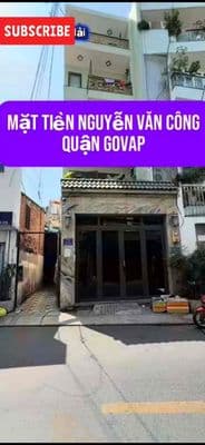 Nhà 6Tầng Mặt Tiền Đường Nguyễn Văn Công, P3, Quận - GV