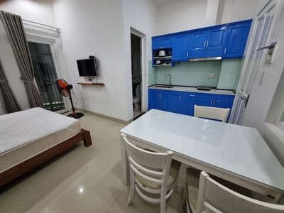 Căn hộ full nội thất nằm khu phố Tây cho thuê lâu dài