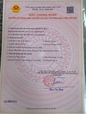 Xe hơi Thông - Ngay Quang Trung p.8 - 3 Phòng ngủ - 48m2 - 4.9 tỷ