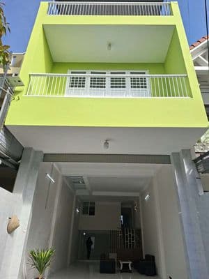 Cho thuê nhà 2 tầng đường: liêm lạc - như hình - 8tr