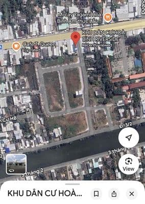 Đất nền khu dân cư ven sông Hoà Bình ( Hoà Bình riverside )
