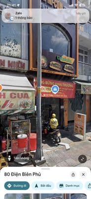 Chính chủ cho thuê nhà mặt tiền điện biên phủ – q1