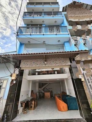Cho thuê nhà gần Kênh 26/3 – 5x14m Trệt+Lửng+3 Lầu, 2 Máy lạnh