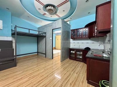 Căn hộ 2 không gian ngủ - dưới trệt - sẵn nội thất - gần đh ou & hiu