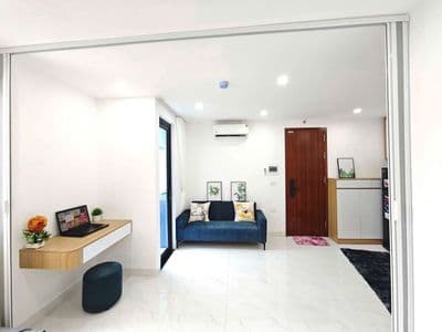 Siêu phẩm CCMN 30m2 Studio- 1n1k Full đồ. ban công thoáng tại Cự Lộc