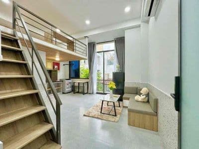 Duplex 45m2 ngay đại học y khoa - đh huflit ngay vòng xoay dân chủ
