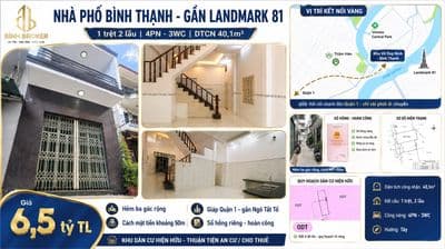 Nhà Võ Duy Ninh 3 tầng 4PN ngang 4,2m - 6,5 tỷ