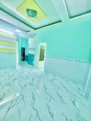 Nhà cho thuê mới hẻm Âu Dương Lân. P3.Q8. Hem xe ba gác vô tới nhà
