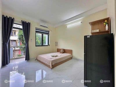 Căn hộ Studio ban công full nội thất Trần Hưng Đạo Quận 5 gần Nowzone