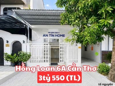 Nhà 1 trệt 1 lững- khu dân cư hồng loan 6a- tp cần thơ - hẻm hông 2m .