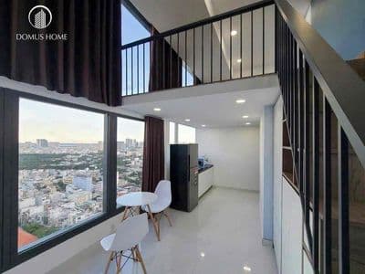 Cho Thuê Căn Hộ Gác 1m7 View Kính Ban Công_Sát Trường ĐH Công Thương