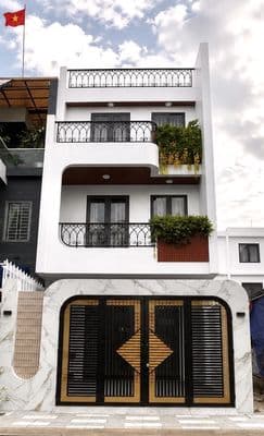 Cho thuê nhà mới 4 phòng ngủ full nội thất khu đô thị mỹ gia