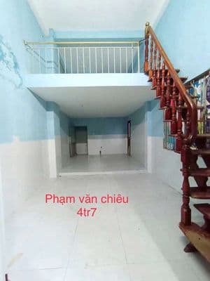 nhà 4x10 gác lững 2wc ở phạm văn chiêu
