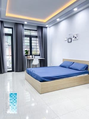 Studio ban công 40m mặt tiền Trần Quang Khải Tân Định Quận 1 thang máy