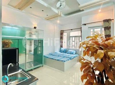 Studio ban công full nội thất - sát cầu nguyễn văn cừ, đh sgu, hcmus