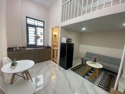 Cho thuê căn hộ duplex - Cửa sổ - Full nội thất ngay Tân Quy