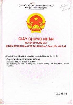 Bán đất Đường số 21, phường Long Thạnh Mỹ