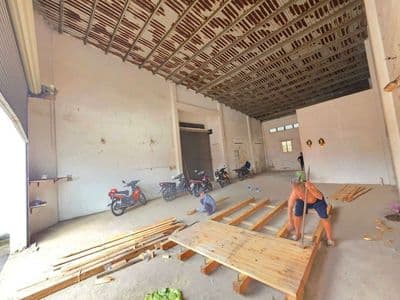 Cho thuê kho xưởng bình tân 8x20m, điện 3pha, tải 10tấn, giá 16tr