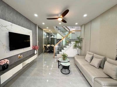 Nhà 2Tầng Hxh Đường Phan Văn Trị , P7, Quận Govap