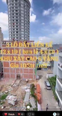 Bán đất xây cao tầng ( chdv ) gần phú mỹ hưng - quận 7 .