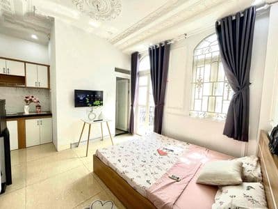 Căn hộ Studio Phạm Ngũ Lão, Gò Vấp - Full nội thất, ban công