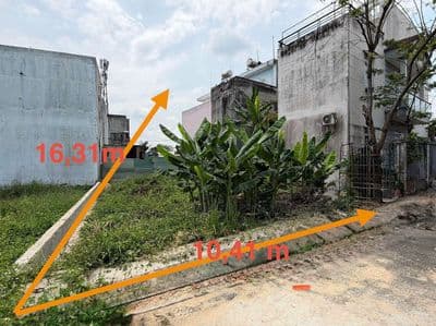 Bán Đất Bà Điểm 4,đường nhựa 7m.DT:163,6m.khu dân cư hiện hữu