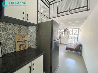 Cho thuê duplex gác ban công siêu thoáng - full nội thất
