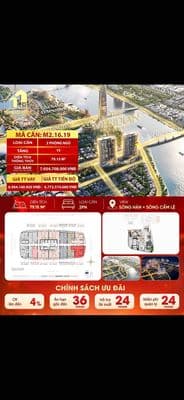 bán căn hộ ngã 3 sông