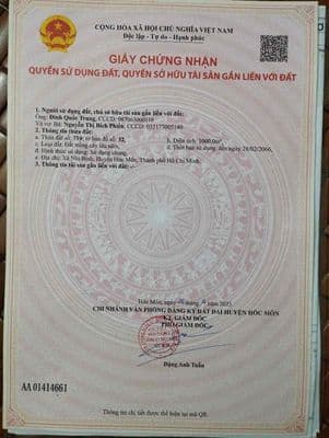 Đất nhị bình hóc môn