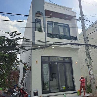 Nhà xây mới hẻm 8 kỳ Mỹ Phước