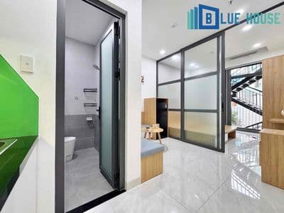 1pn - 45m2 - ban công - full nội thất | sát vách go trường trinh