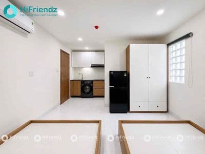 Studio 2 không gian ngủ - vườn lài - full nội thất - mgr