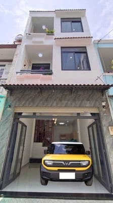 CHO THUÊ NHÀ 4.5M X 9M 3 LẦU Hẻm 5m Phan huy ích