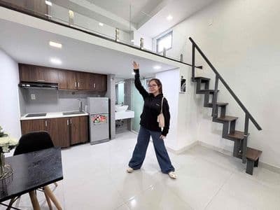 Căn hộ chung cư mini gác cao cách 10 phút qua đại học tôn đức thắng