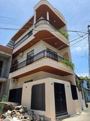 Nhà đẹp 2 mặt tiền dường nhánh trần xuân lê fulnt