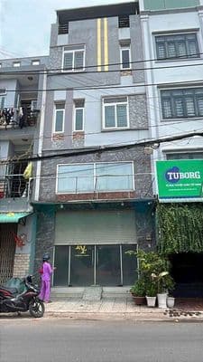 Cho thuê nhà mặt tiền Gia Phú – 5x20m 3 tầng 6PN 4WC, Đường 12m