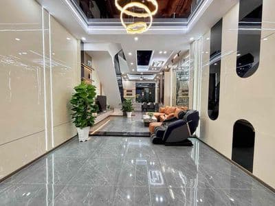 Nhà mới đẹp 3 tầng bình chuẩn full nội thất đường 12m mô tả: - vị